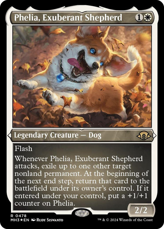 Phelia, Exuberant Shepherd (Foil Etched) [MH3 - 478]