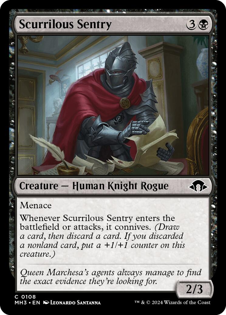 Scurrilous Sentry [MH3 - 108]