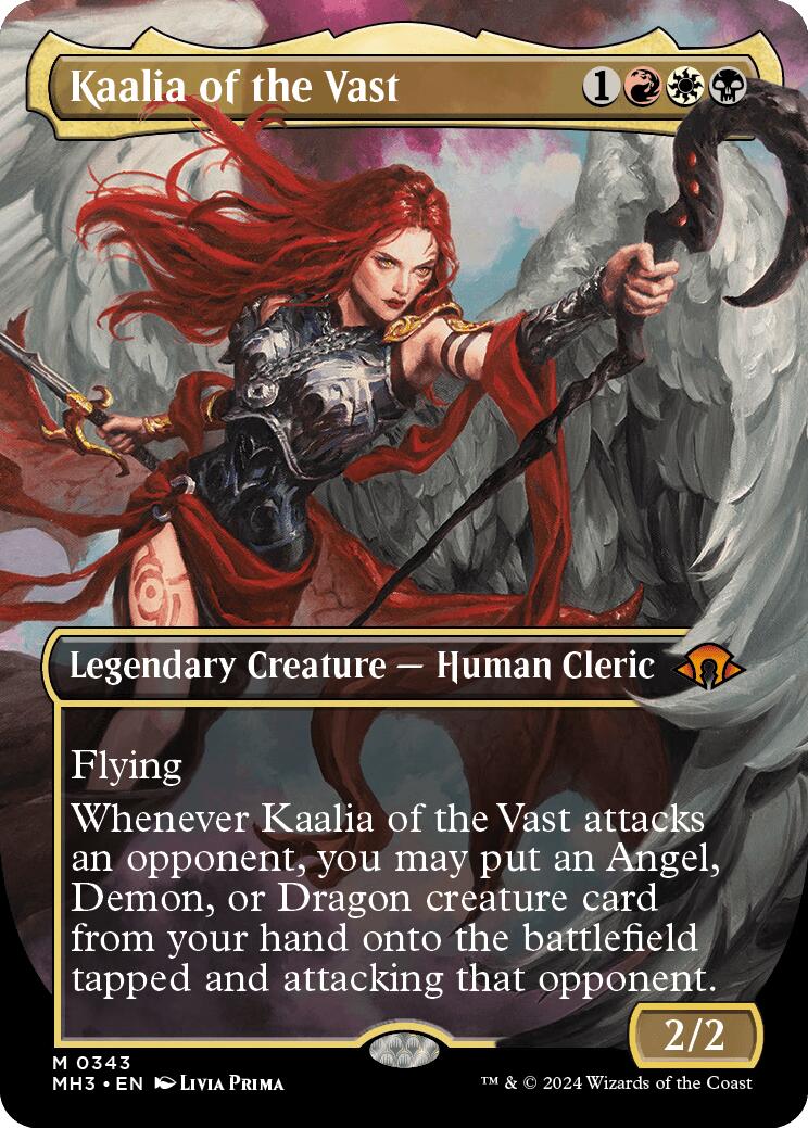 Kaalia of the Vast (Borderless) (0343) [MH3 - 343]