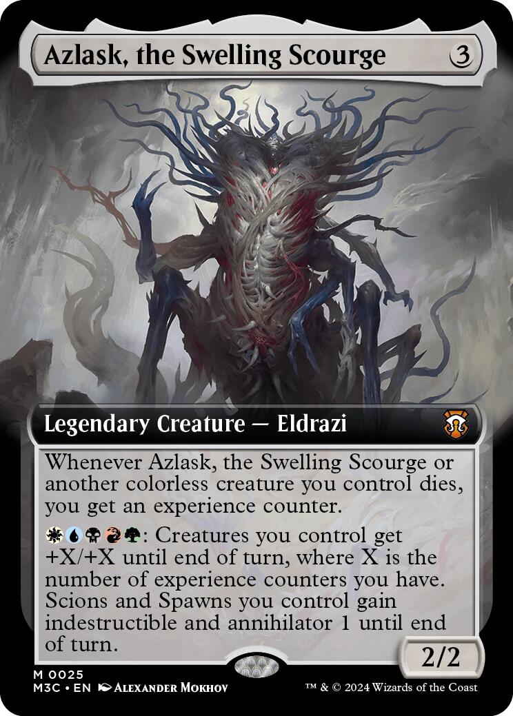 Azlask, the Swelling Scourge (Extended Art) [M3C - 25]