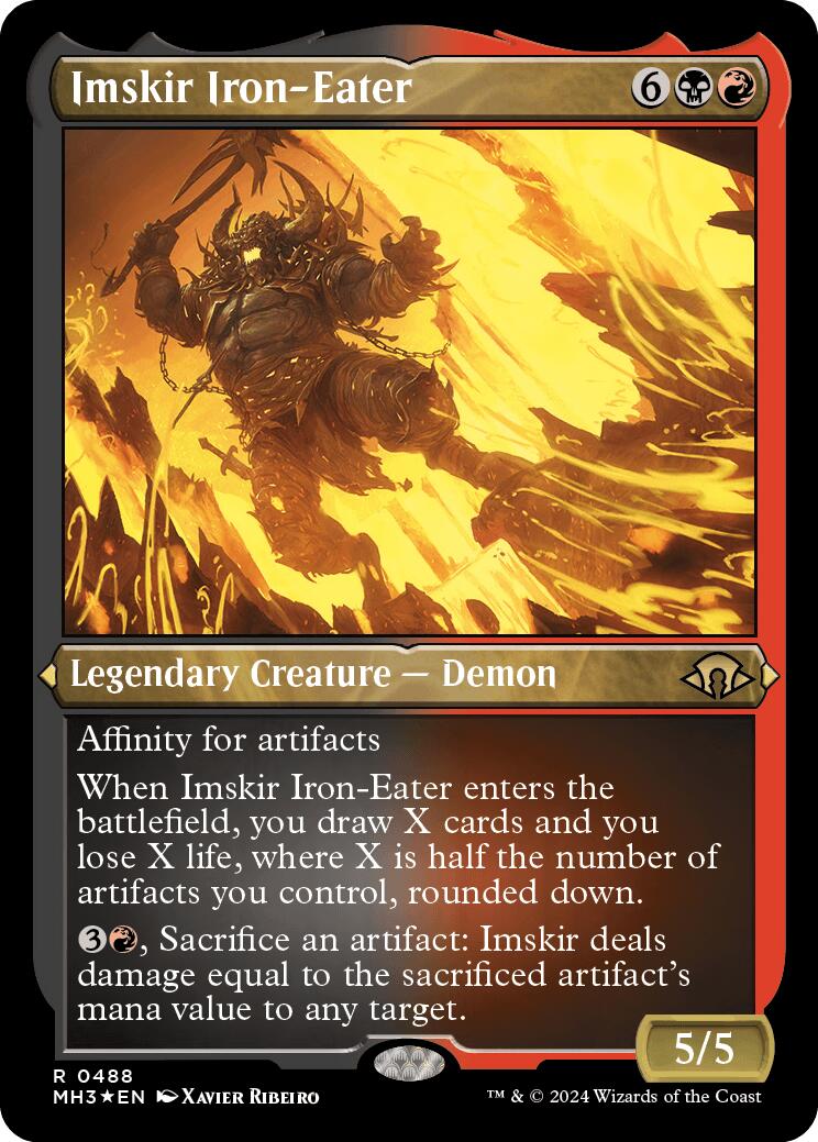 Imskir Iron-Eater (Foil Etched) [MH3 - 488]