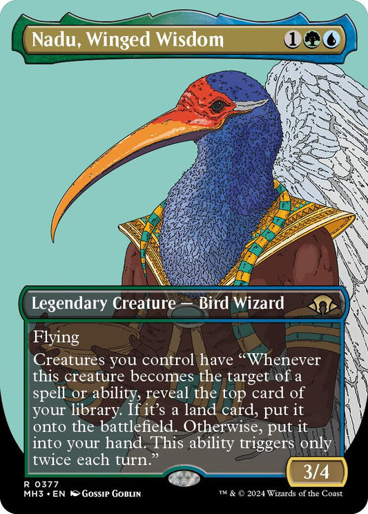 Nadu, Winged Wisdom (Borderless) [MH3 - 377]