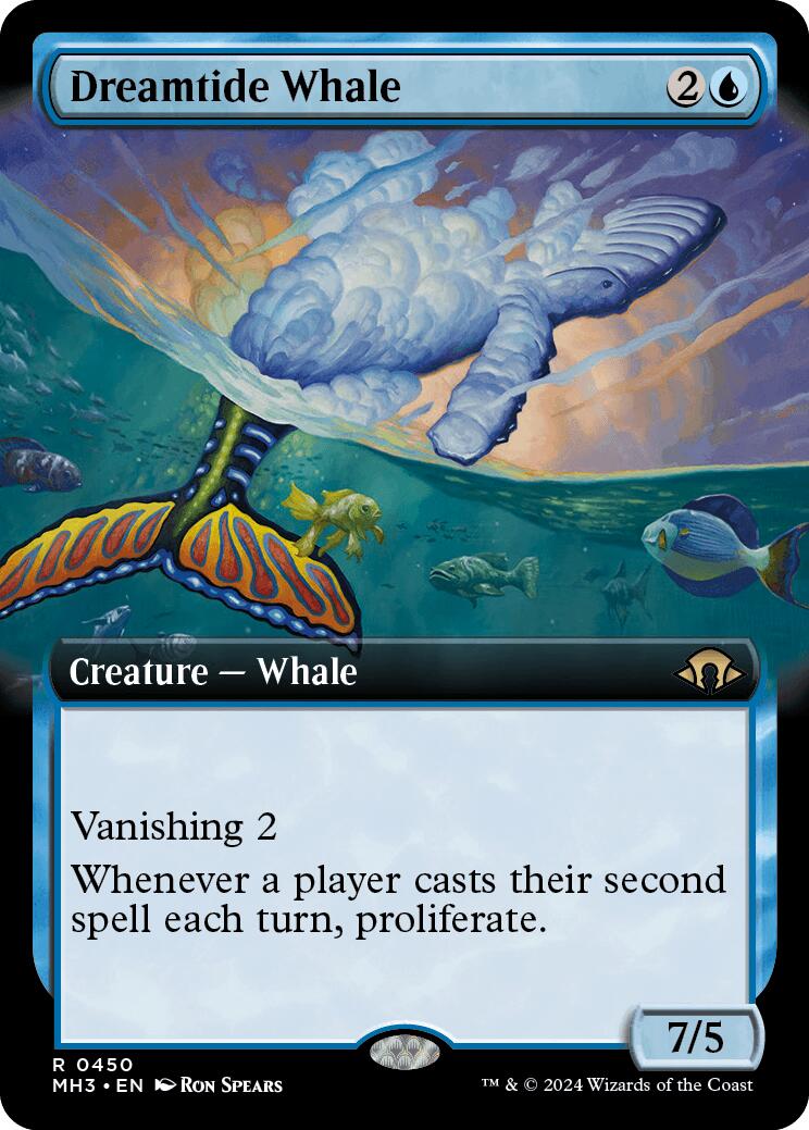 Dreamtide Whale (Extended Art) [MH3 - 450]