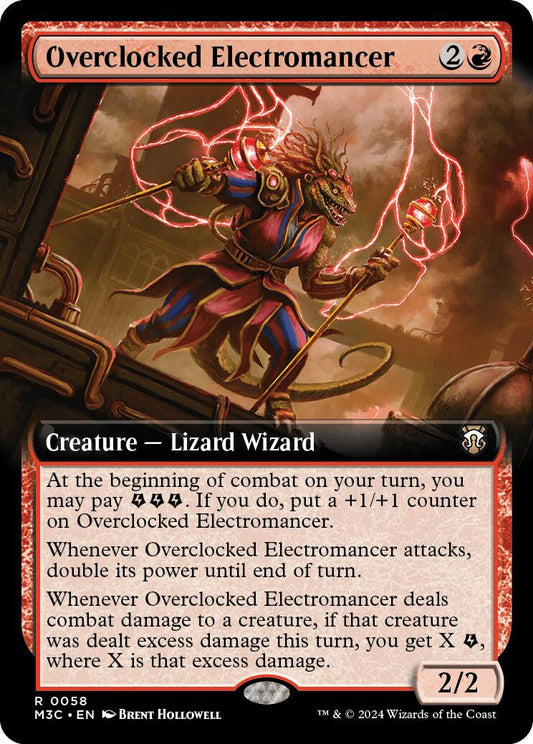 Overclocked Electromancer (Extended Art) [M3C - 58]