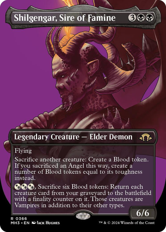 Shilgengar, Sire of Famine (Borderless) [MH3 - 366]