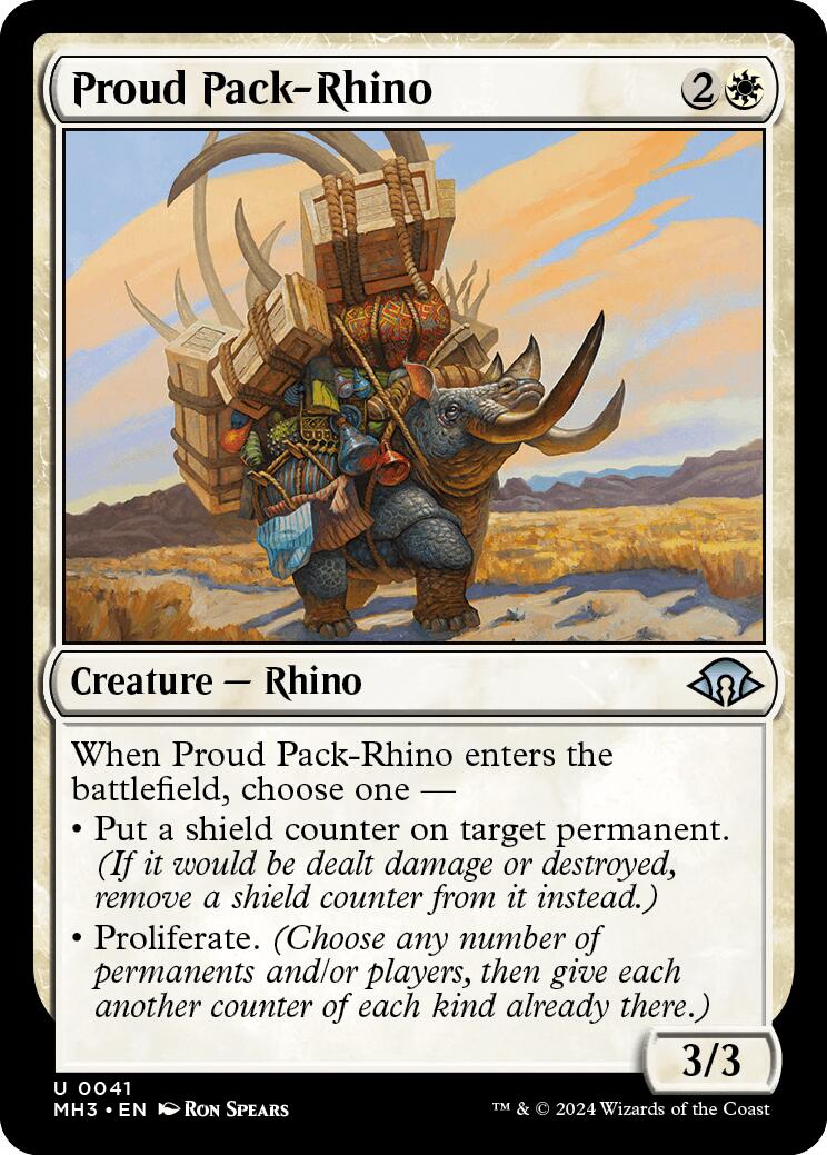 Proud Pack-Rhino [MH3 - 41]