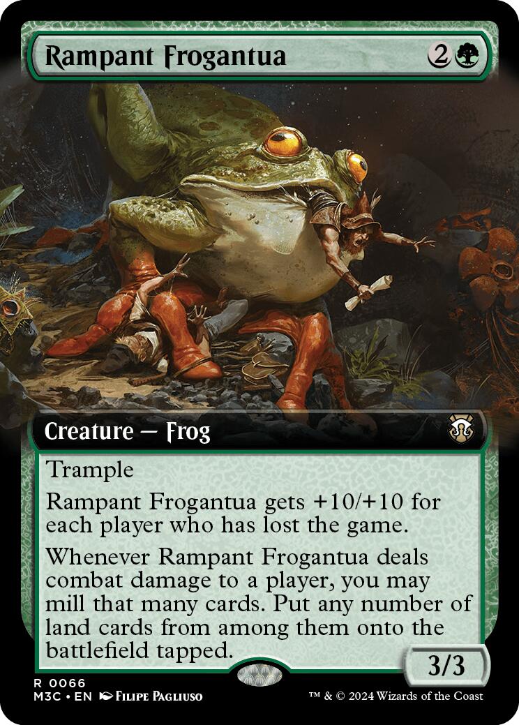 Rampant Frogantua (Extended Art) [M3C - 66]