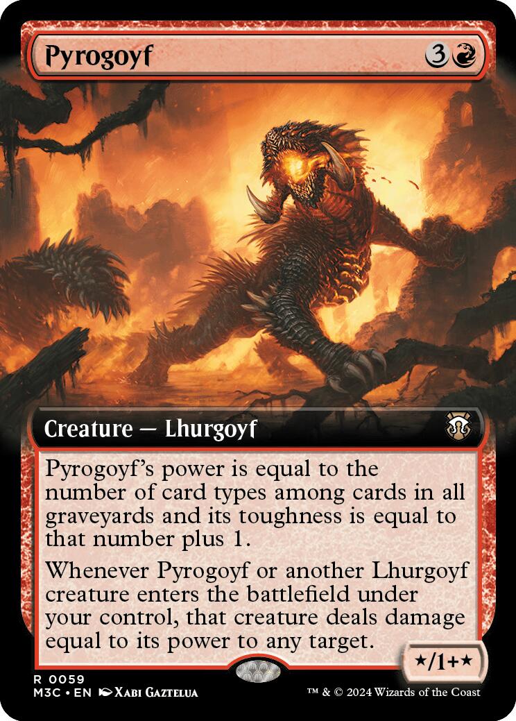 Pyrogoyf (Extended Art) [M3C - 59]