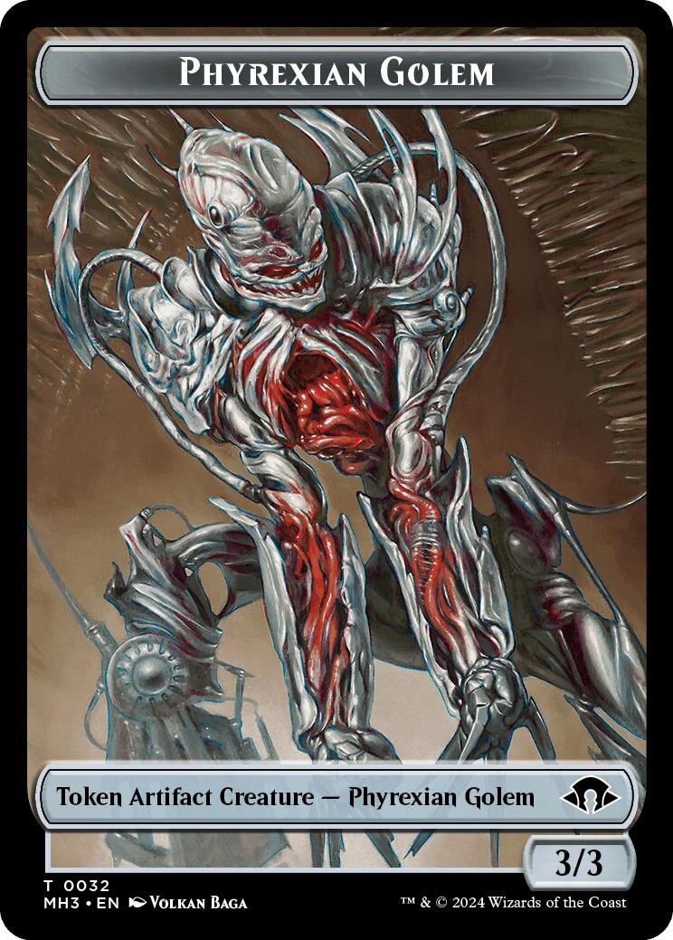 Phyrexian Golem Token