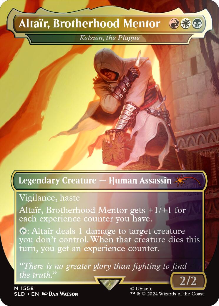 Altair, Brotherhood Mentor - Kelsien, the Plague (Rainbow Foil)