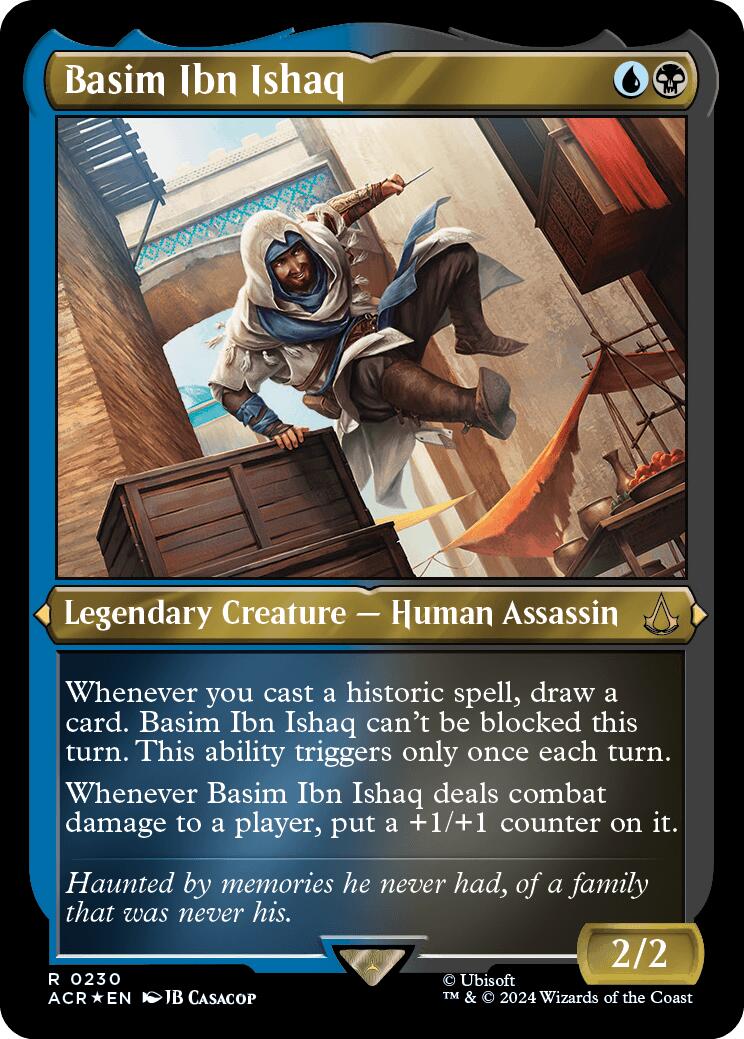 Basim Ibn Ishaq (Foil Etched)