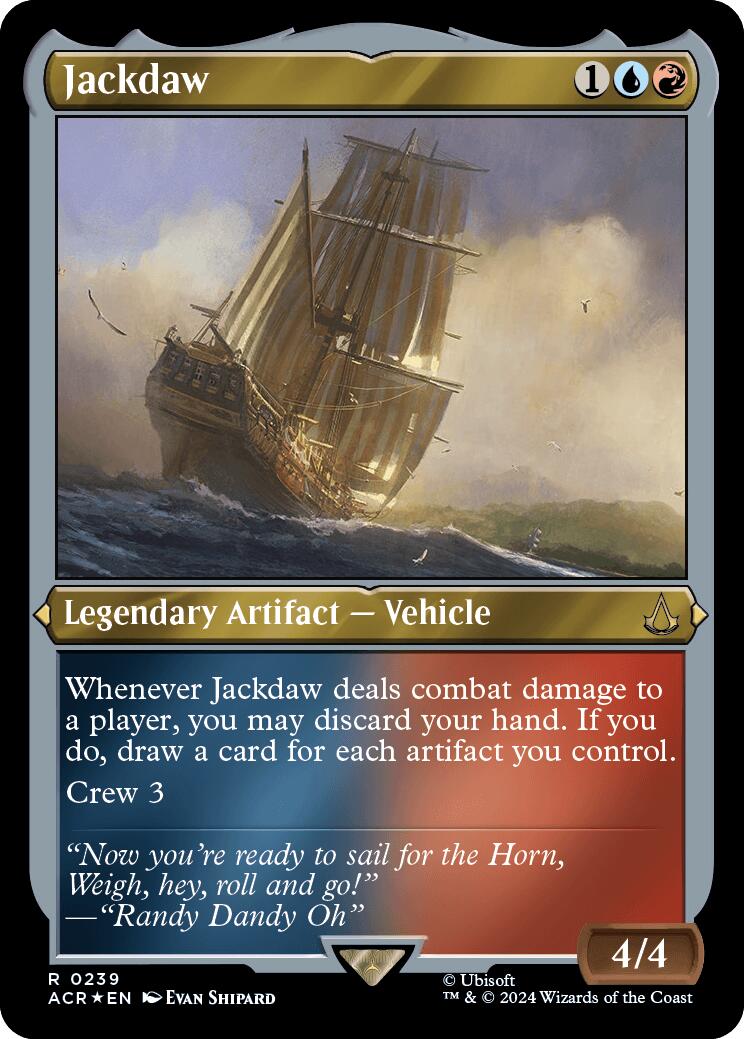 Jackdaw (Foil Etched)