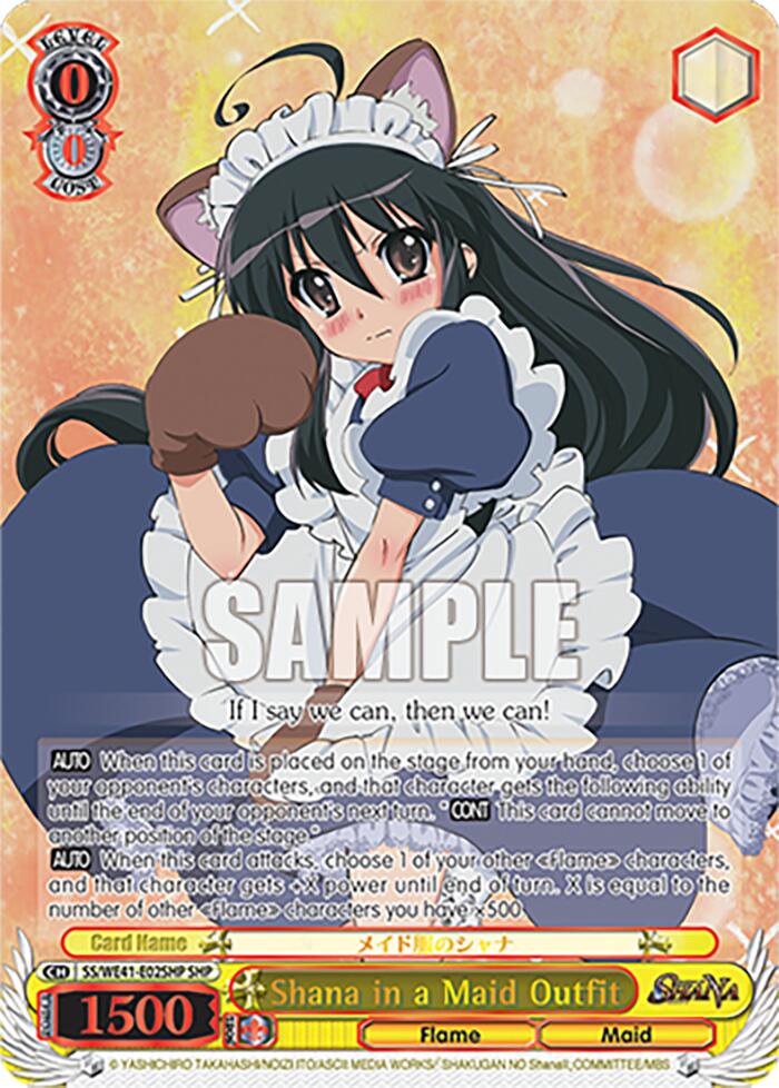 Shana in a Maid Outfit (SHP) [SS - SS/WE41-E02SHP SHP]