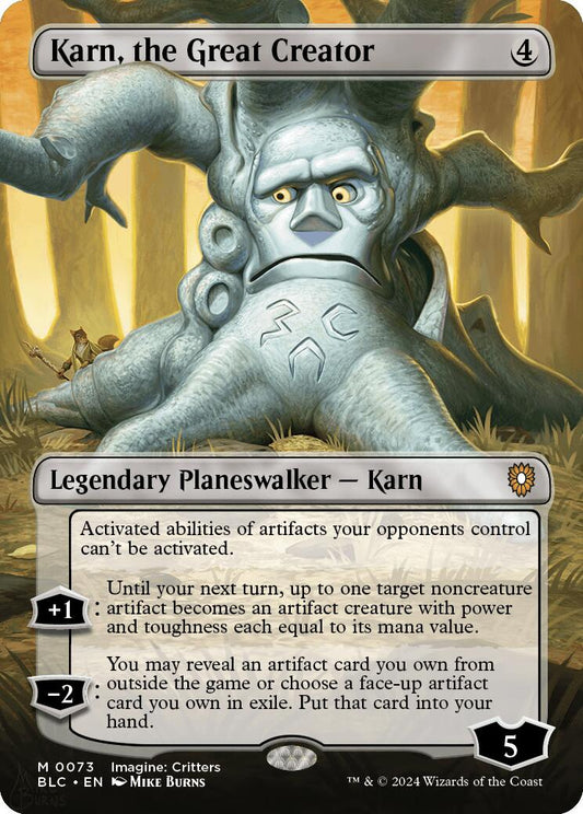 Karn, the Great Creator (Borderless) [BLC - 73]