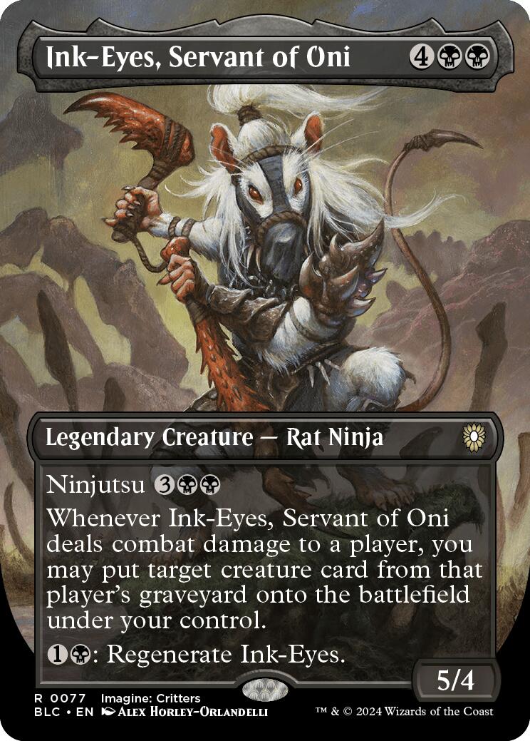 Ink-Eyes, Servant of Oni (Borderless) [BLC - 77]