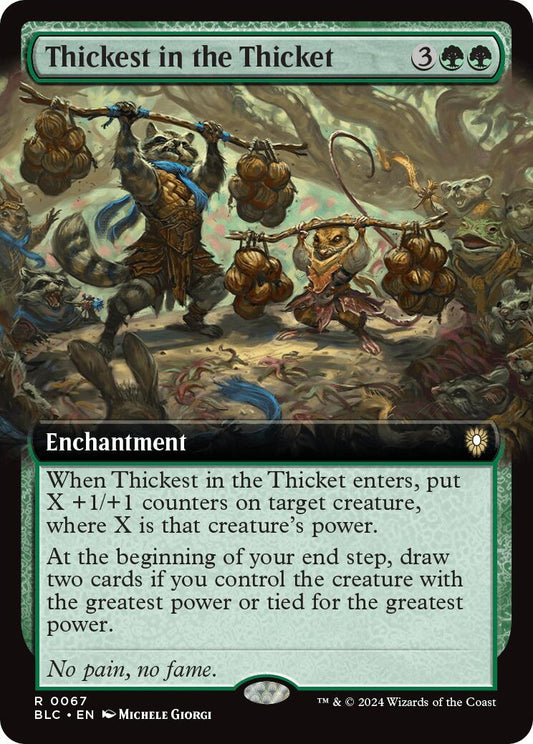 Thickest in the Thicket (Extended Art) [BLC - 67]