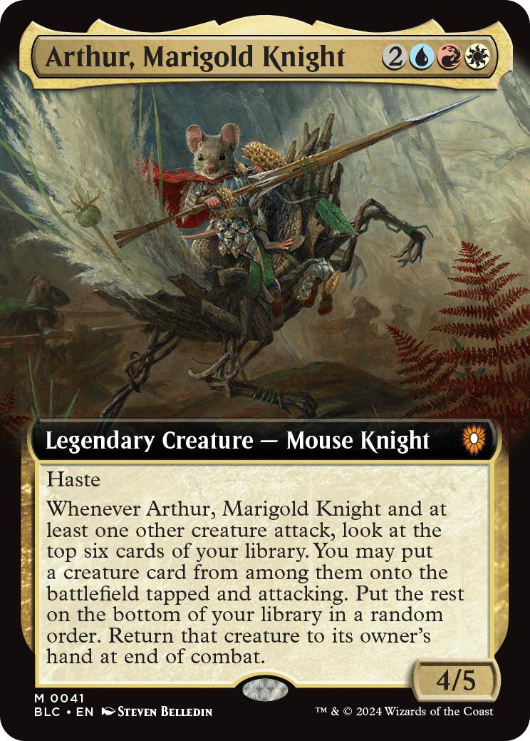 Arthur, Marigold Knight (Extended Art)