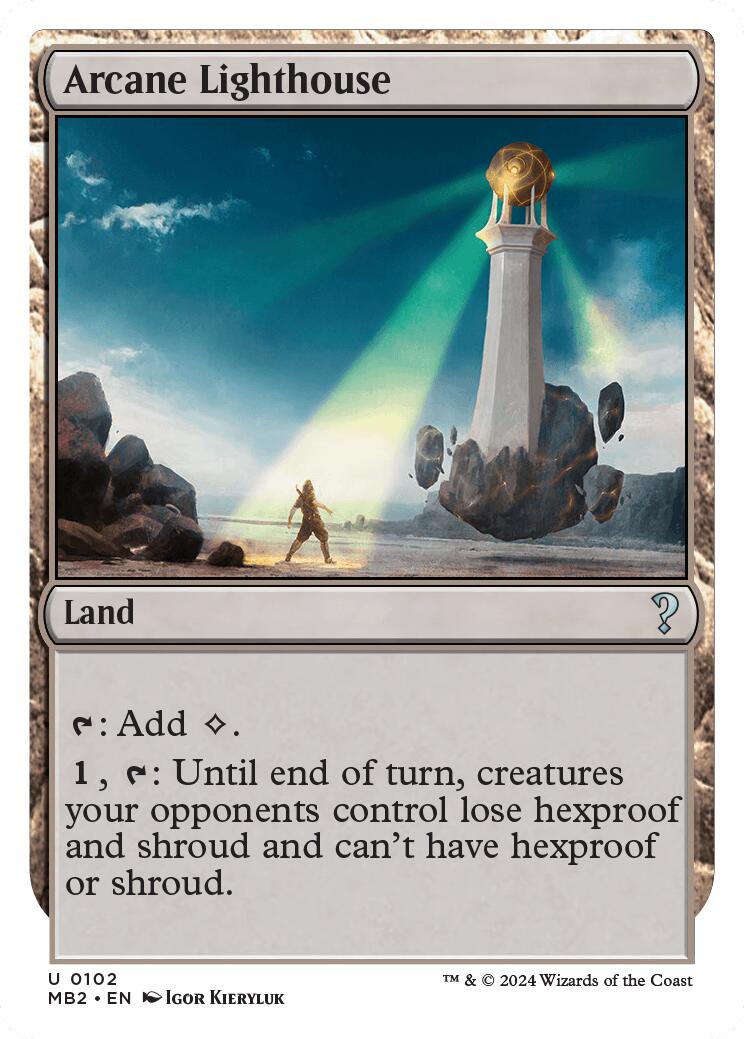 Arcane Lighthouse (White Border) [MB2 - 102]