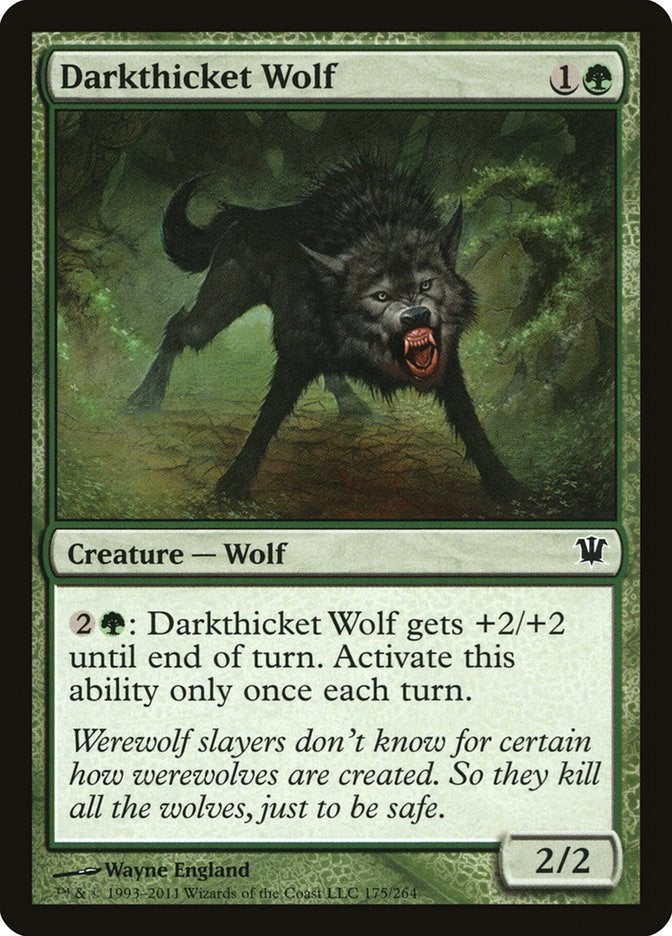 Darkthicket Wolf [ISD - 175]