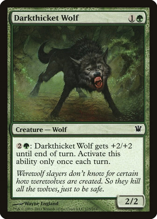 Darkthicket Wolf [ISD - 175]