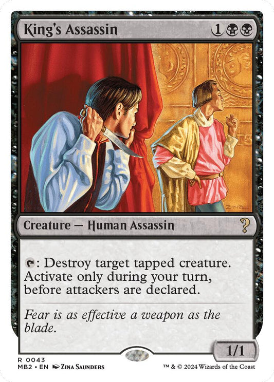 King's Assassin (White Border) [MB2 - 43]