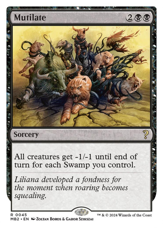 Mutilate (White Border) [MB2 - 45]