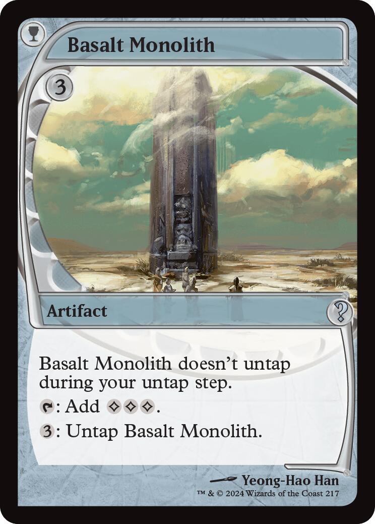 Basalt Monolith (Future Sight) [MB2 - 217]