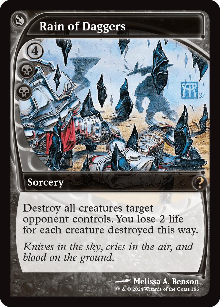 Rain of Daggers (Future Sight) [MB2 - 186]