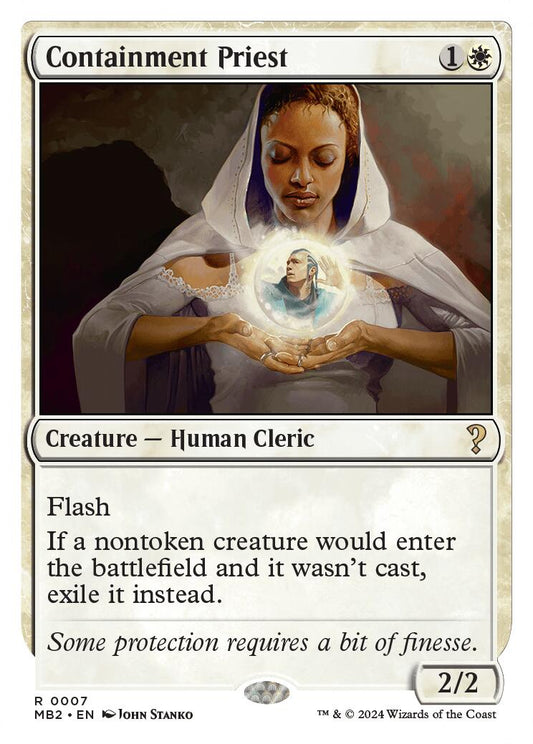 Containment Priest (White Border) [MB2 - 7]