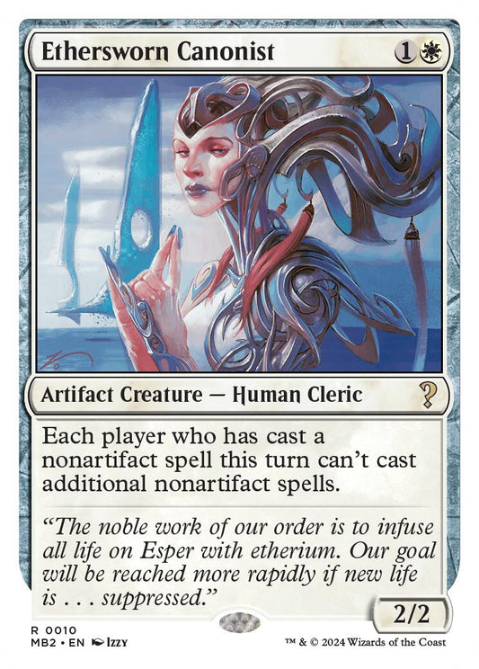 Ethersworn Canonist (White Border) [MB2 - 10]