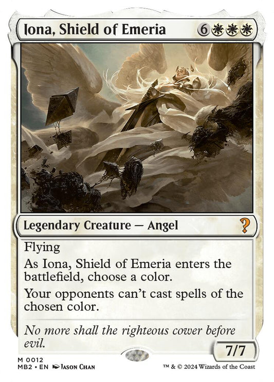 Iona, Shield of Emeria (White Border) [MB2 - 12]