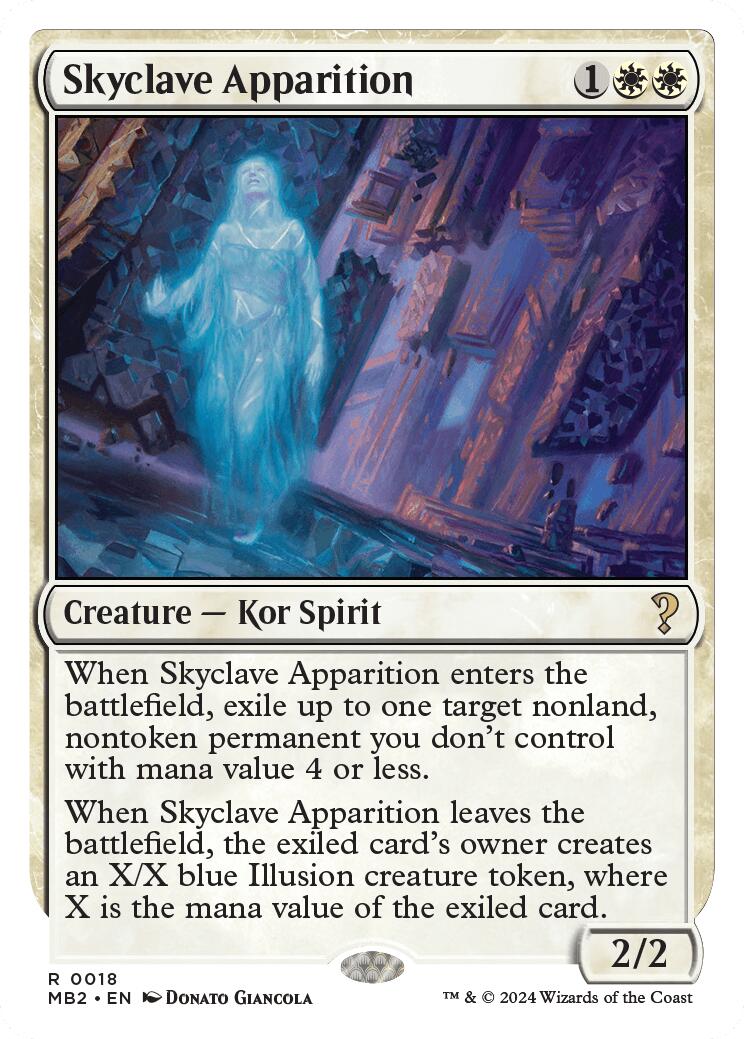 Skyclave Apparition (White Border) [MB2 - 18]