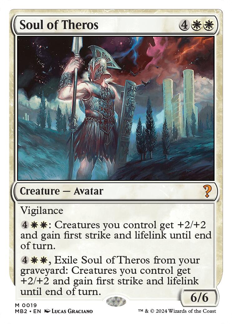 Soul of Theros (White Border) [MB2 - 19]