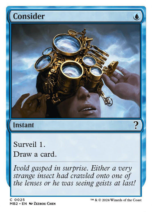 Consider (White Border) [MB2 - 25]