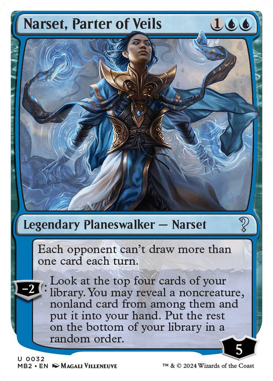 Narset, Parter of Veils (White Border) [MB2 - 32]