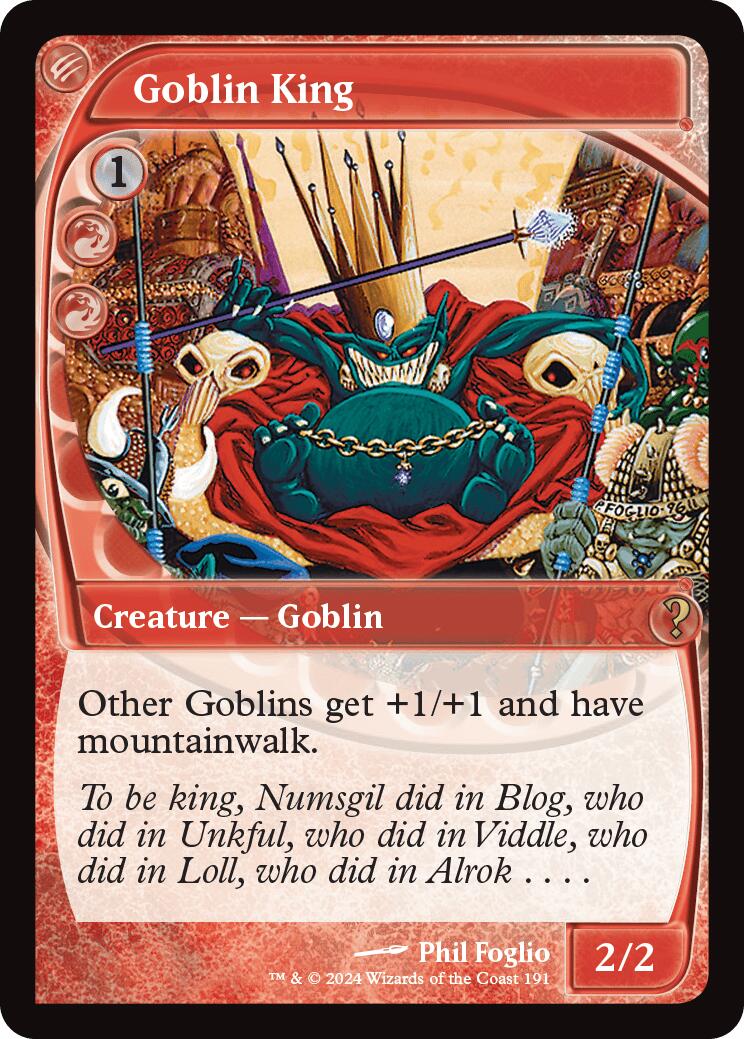 Goblin King (Future Sight) [MB2 - 191]