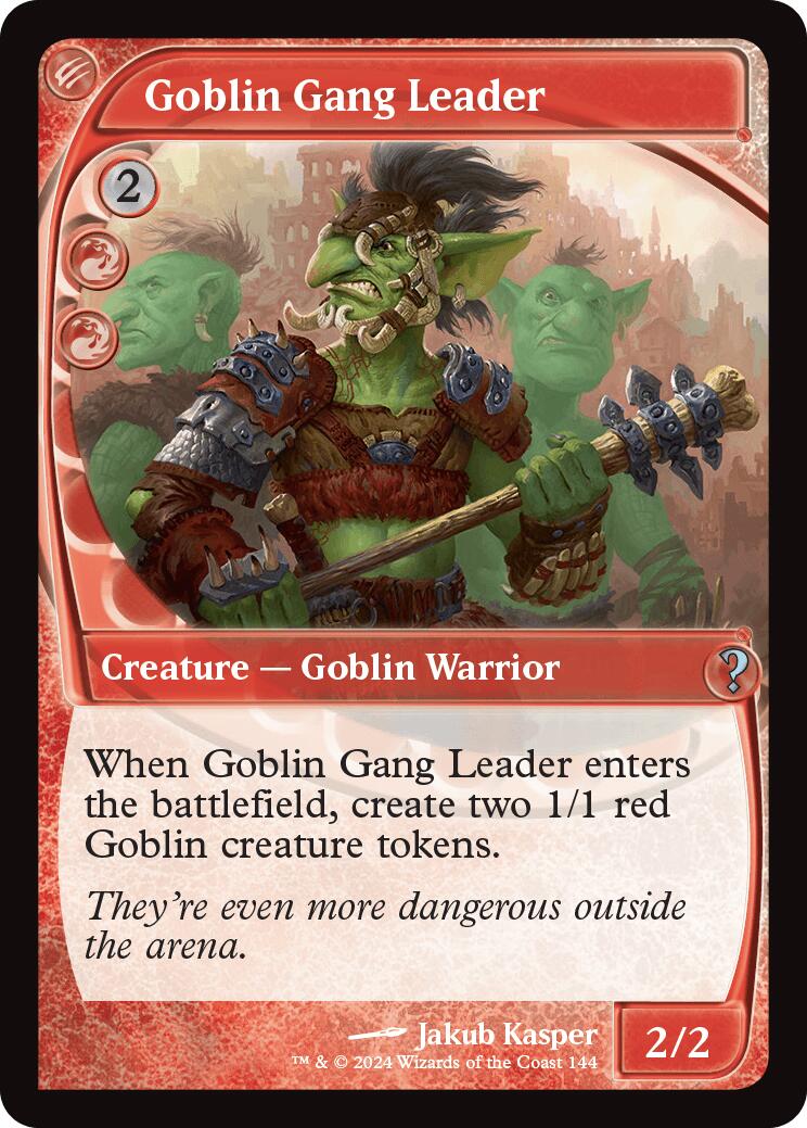 Goblin Gang Leader (Future Sight) [MB2 - 144]