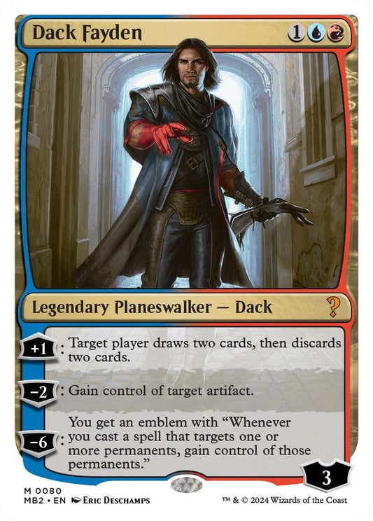 Dack Fayden (White Border) [MB2 - 80]