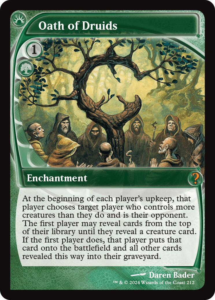 Oath of Druids (Future Sight) [MB2 - 212]