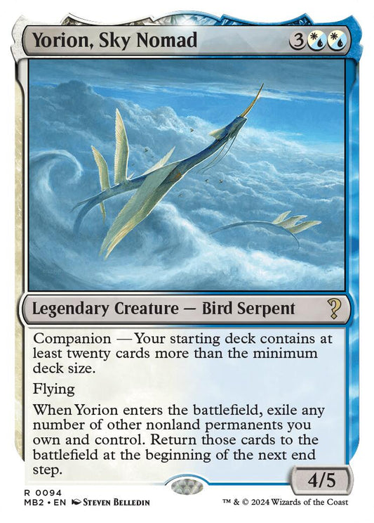 Yorion, Sky Nomad (White Border) [MB2 - 94]