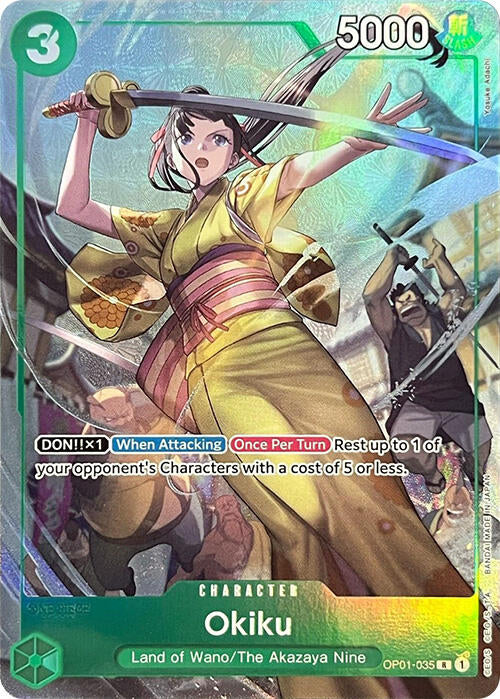 Okiku (Premium Card Collection -BANDAI CARD GAMES Fest. 23-24 Edition-) [OP-PR - OP01-035]