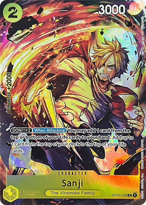 Sanji (Premium Card Collection -BANDAI CARD GAMES Fest. 23-24 Edition-) [OP-PR - OP03-102]