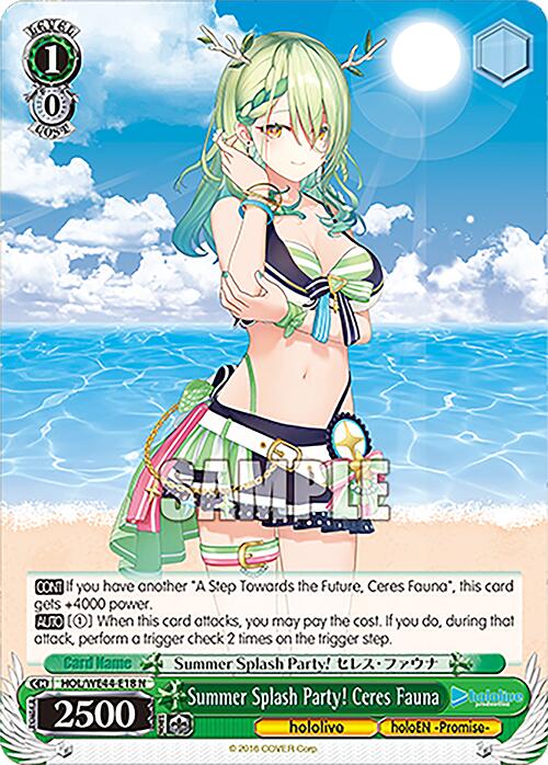 Summer Splash Party! Ceres Fauna [HOL - HOL/WE44-E18 N]