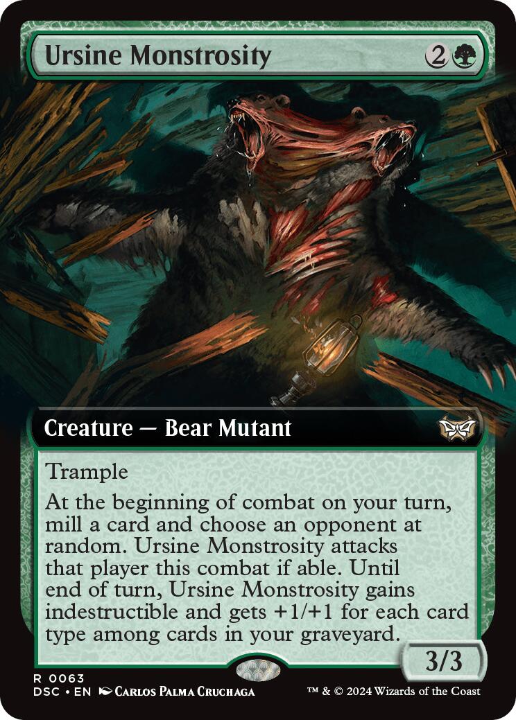 Ursine Monstrosity (Extended Art) [DSC - 63]