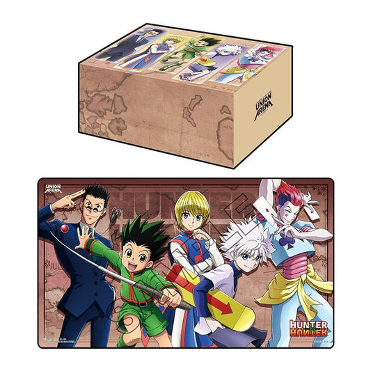 Union Arena Playmat & Half Storage Box: Hunter X Hunter