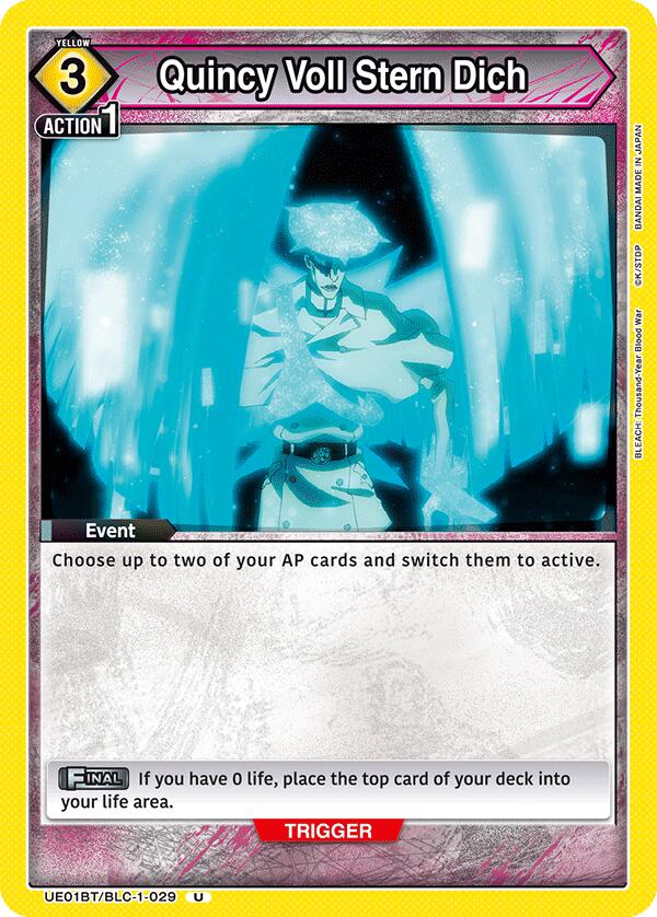 Quincy Voll Stern Dich