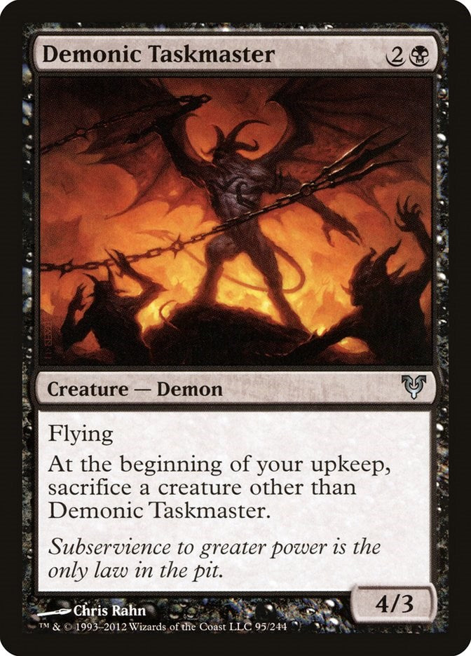 Demonic Taskmaster [AVR - 95]