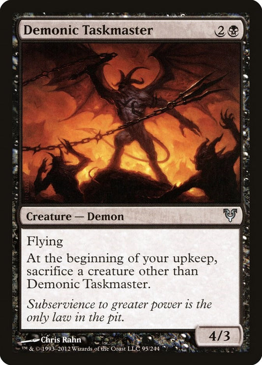 Demonic Taskmaster [AVR - 95]