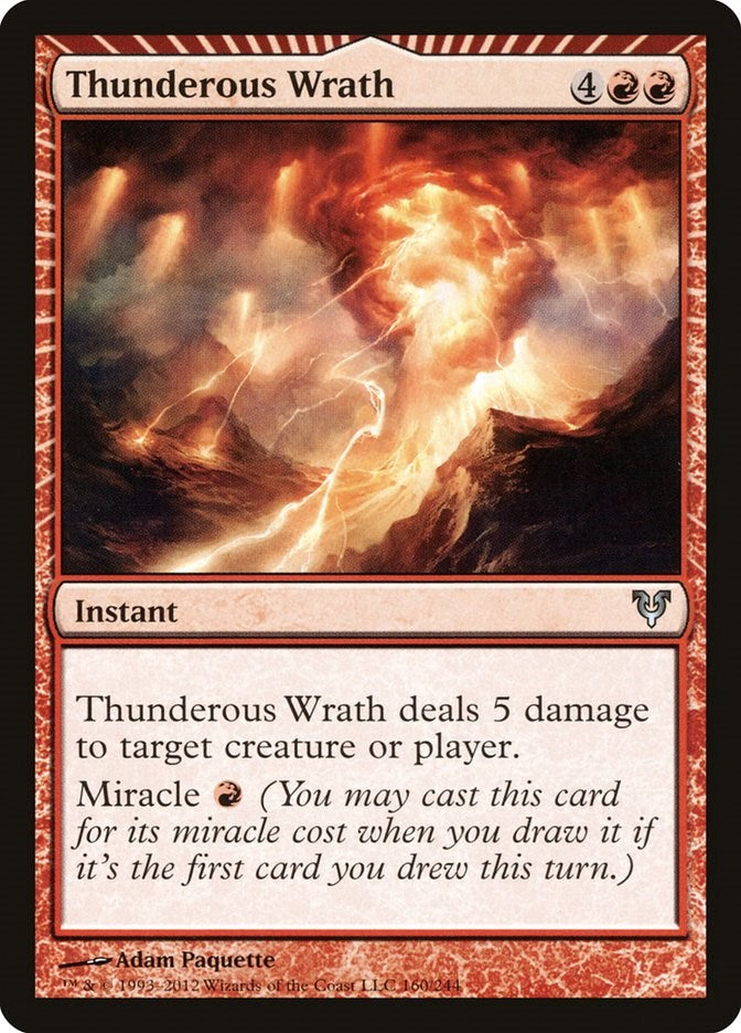 Thunderous Wrath [AVR - 160]