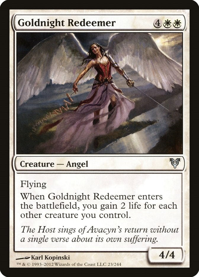 Goldnight Redeemer [AVR - 23]